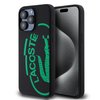 Imagen de FUNDA LACOSTE IPHONE 15 PRO MAX MICROFIBER OVAL LOGO BLACK 7785