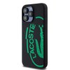 Imagen de FUNDA LACOSTE IPHONE 15 PRO MAX MICROFIBER OVAL LOGO BLACK 7785