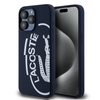 Imagen de FUNDA LACOSTE IPHONE 15 PRO MAX MICROFIBER OVAL LOGO BLUE 7907