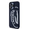 Imagen de FUNDA LACOSTE IPHONE 15 PRO MAX MICROFIBER OVAL LOGO BLUE 7907