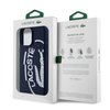 Imagen de FUNDA LACOSTE IPHONE 15 PRO MAX MICROFIBER OVAL LOGO BLUE 7907