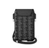 Imagen de LACOSTE PHONE BAG MONOGRAM BLACK 8441