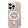 Imagen de FUNDA GUESS IPHONE 15 PRO MAGSAFE PINK RING GOLD 4680
