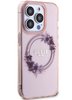 Imagen de FUNDA GUESS IPHONE 15 PRO MAGSAFE FLOWERS PINK 1447