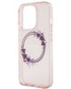 Imagen de FUNDA GUESS IPHONE 15 PRO MAGSAFE FLOWERS PINK 1447