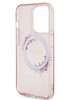 Imagen de FUNDA GUESS IPHONE 15 PRO MAGSAFE FLOWERS PINK 1447