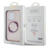 Imagen de FUNDA GUESS IPHONE 15 PRO MAGSAFE FLOWERS PINK 1447