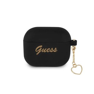 Imagen de GUESS AIRPODS 3 SILICONE CASE HEART BLACK 8991