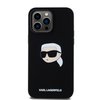 Imagen de FUNDA KARL LAGERFELD IPHONE 14 PRO MAX MAGSAFE SILICONE CASE HEAD BLACK 7118