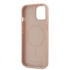 Imagen de FUNDA KARL LAGERFELD IPHONE 15 MAGSAFE GRAINED PU LEATHER CASE METAL LOGO PINK 3905