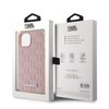 Imagen de FUNDA KARL LAGERFELD IPHONE 15 MAGSAFE GRAINED PU LEATHER CASE METAL LOGO PINK 3905