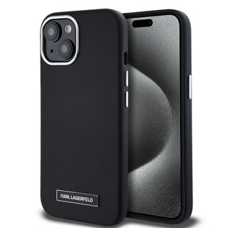 Imagen de FUNDA KARL LAGERFELD IPHONE 15 MAGSAFE PU FULL WRAPPED BLACK 4889