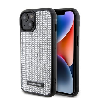 Imagen de FUNDA KARL LAGERFELD IPHONE 15 METAL PLATE LOGO 3235