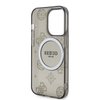 Imagen de FUNDA GUESS IPHONE 15 PRO MAGSAFE BLACK GOLD 6790