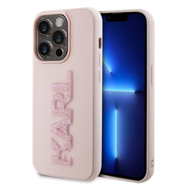 Imagen de FUNDA KARL LAGERFELD IPHONE 15 PRO GLITTER LOGO 6496