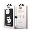 Imagen de FUNDA KARL LAGERFELD IPHONE 15 PRO MAX RUBBER CASE CHOUPETTE BLACK 1202