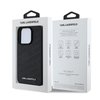 Imagen de FUNDA KARL LAGERFELD IPHONE 15 PRO MAX QUILTED K PATTERN BLACK 5062