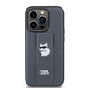 Imagen de FUNDA KARL LAGERFELD IPHONE 15 PRO MAX GRIP CHOUPETTE SILVER 7601