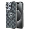 Imagen de FUNDA KARL LAGERFELD IPHONE 15 PRO MAX MAGSAFE HEADS ON KL PATTERN BLACK 4916