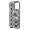 Imagen de FUNDA KARL LAGERFELD IPHONE 15 PRO MAX MAGSAFE HEADS ON KL PATTERN BLACK 4916