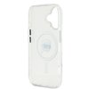 Imagen de FUNDA KARL LAGERFELD IPHONE 16 MAGSAFE IML CASE METAL CAMERA FRAME AND BUTTONS KARL HEAD PRINTED LOGO WHITE 8048