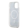 Imagen de FUNDA GUESS IPHONE 15 MAGSAFE LOGO BROWN RING GOLD 4581