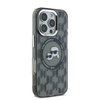Imagen de FUNDA KARL LAGERFELD IPHONE 16 PRO KARL AND CHOUPETTE HEADS ON KL PATTERN BLACK 8383