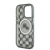 Imagen de FUNDA KARL LAGERFELD IPHONE 16 PRO KARL AND CHOUPETTE HEADS ON KL PATTERN BLACK 8383