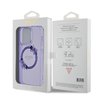 Imagen de FUNDA GUESS IPHONE 14 PRO MAX MAGSAFE FLOWERS PURPLE 1553