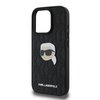Imagen de FUNDA KARL LAGERFELD IPHONE 16 PRO MONOGRAM PU LEATHER CASE WITH PIN LOGO KARL HEAD 9563
