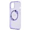 Imagen de FUNDA GUESS IPHONE 15 MAGSAFE FLOWERS PURPLE 1560