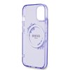 Imagen de FUNDA GUESS IPHONE 15 MAGSAFE FLOWERS PURPLE 1560