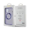 Imagen de FUNDA GUESS IPHONE 15 MAGSAFE FLOWERS PURPLE 1560