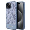 Imagen de FUNDA GUESS IPHONE 15 MAGSAFE CUBE BLUE 4826