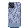 Imagen de FUNDA GUESS IPHONE 15 MAGSAFE CUBE BLUE 4826