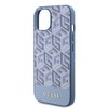 Imagen de FUNDA GUESS IPHONE 15 MAGSAFE CUBE BLUE 4826