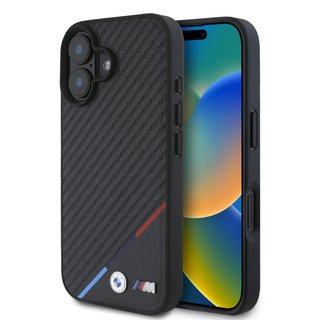 Imagen de FUNDA BMW IPHONE 16 MAGSAFE CARBONE LINE 2060