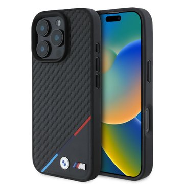 Imagen de FUNDA BMW IPHONE 16 PRO MAG CARBONE LINE 2084
