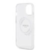 Imagen de FUNDA GUESS IPHONE 14 MAGSAFE FLOWER CLEAR 1669