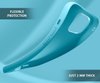 Imagen de Protector iPhone 14 Simil Original Turquesa