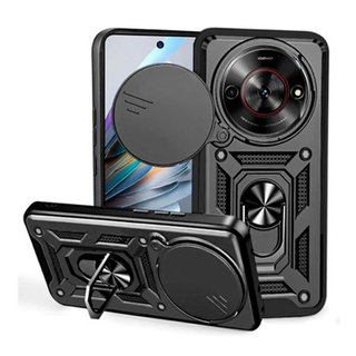 Imagen de PROTECTOR ZTE BLADE A75 5G CAMRING BLACK