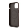 Imagen de FUNDA GUESS IPHONE 15 MAGSAFE FLOWER BROWN 0215