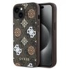 Imagen de FUNDA GUESS IPHONE 15 MAGSAFE PEONY BROWN 3020