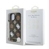 Imagen de FUNDA GUESS IPHONE 15 MAGSAFE PEONY BROWN 3020