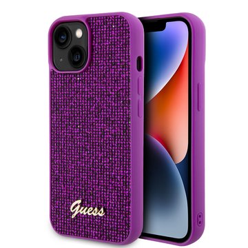 Imagen de FUNDA GUESS IPHONE 15 SQUARE MIRROR FUCSIA 371