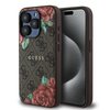 Imagen de FUNDA GUESS IPHONE 15 PRO MAX MAGSAFE FLOWER BROWN 0239