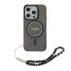 Imagen de FUNDA GUESS IPHONE 15 PRO MAX MAGSAFE NEGRO GLITTER CORREA 8098