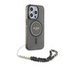 Imagen de FUNDA GUESS IPHONE 15 PRO MAX MAGSAFE NEGRO GLITTER CORREA 8098