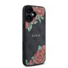 Imagen de FUNDA GUESS IPHONE 16 MAGSAFE FLOWER BLACK 0093