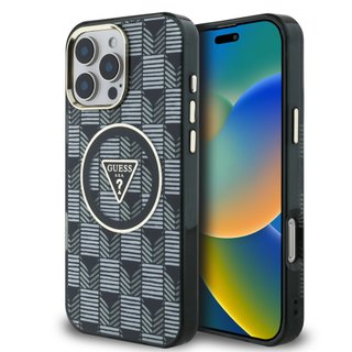 Imagen de FUNDA GUESS IPHONE 16 PRO MAX MAGSAFE JET BLACK 3093
